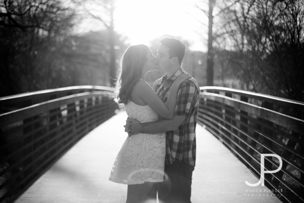 Houston Skyline Engagement Session Photos| Jessica Pledger Photography