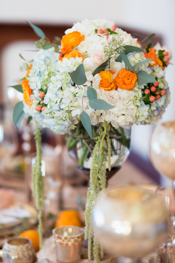 Orange Gold Styled Mediterranean Wedding Serenity Orange Gold | Jessica Pledger Photography | The Parador | Houston, TX