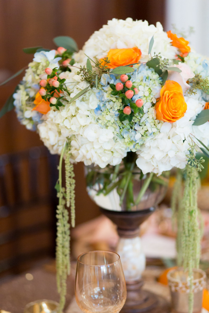 Orange Gold Styled Mediterranean Wedding Serenity Orange Gold | Jessica Pledger Photography | The Parador | Houston, TX