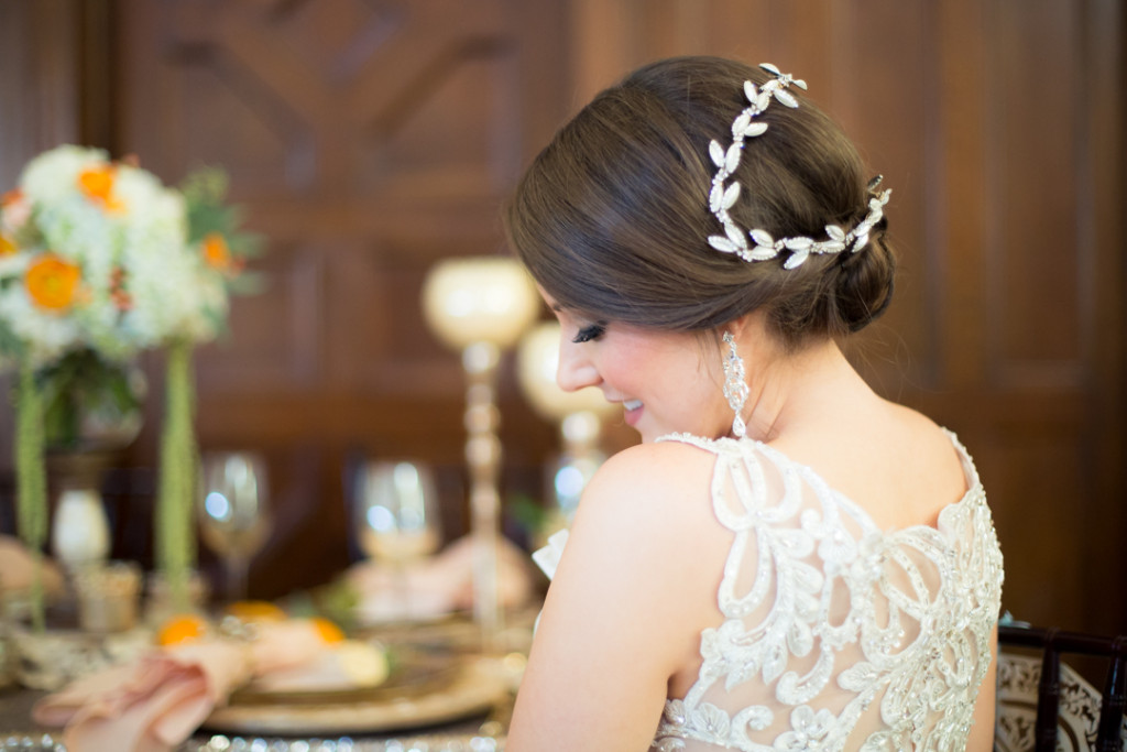 Orange Gold Styled Mediterranean Wedding Serenity Orange Gold | Jessica Pledger Photography | The Parador | Houston, TX