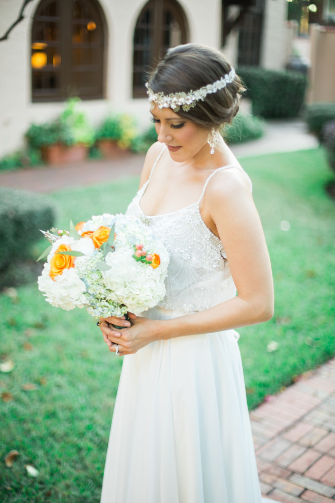 Orange Gold Styled Mediterranean Wedding Serenity Orange Gold | Jessica Pledger Photography | The Parador | Houston, TX