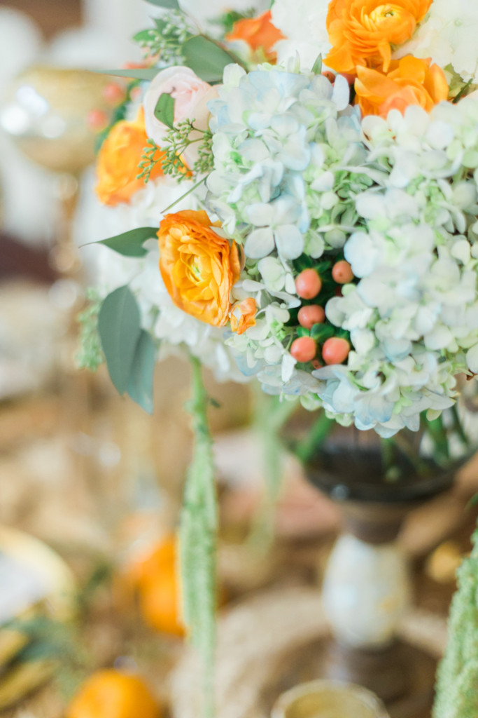 Orange Gold Styled Mediterranean Wedding Serenity Orange Gold | Jessica Pledger Photography | The Parador | Houston, TX