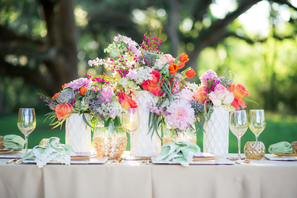 Bohemian Colorful Watercolor Wedding Styling | Jessica Pledger Photography