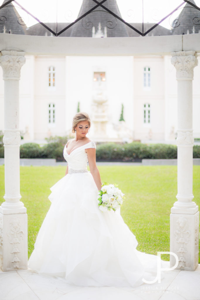 Chateau Cocomar Bridal Session by Jessica Pledger Photography