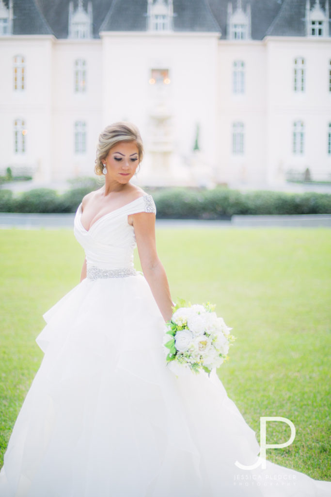 Chateau Cocomar Bridal Session by Jessica Pledger Photography