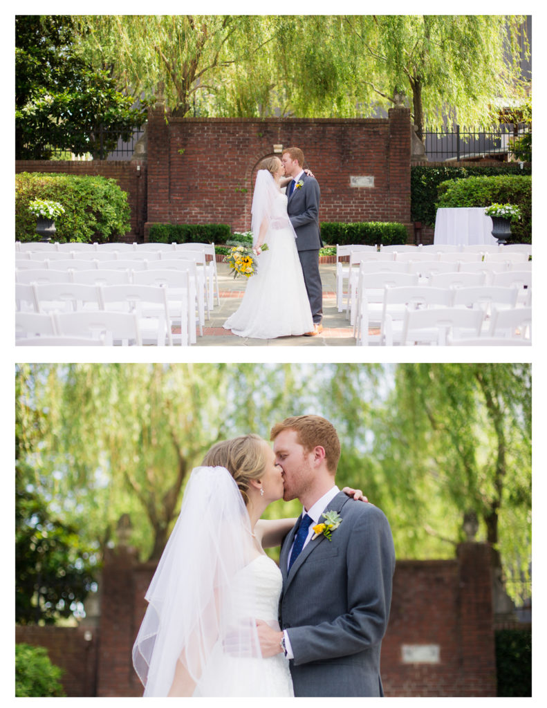 River Oaks Garden Club Wedding Ceremony