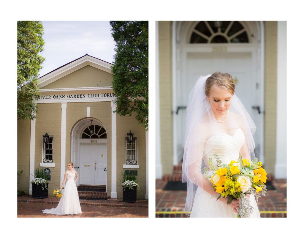 River Oaks Garden Club Wedding Ceremony