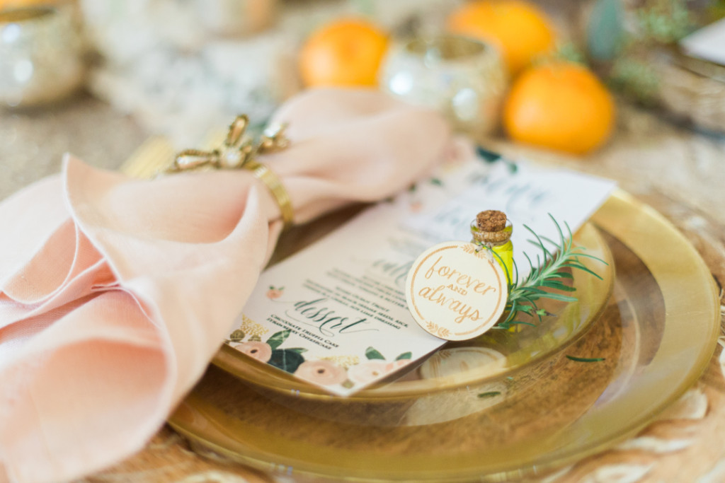 Orange Gold Styled Mediterranean Wedding Serenity Orange Gold | Jessica Pledger Photography | The Parador | Houston, TX