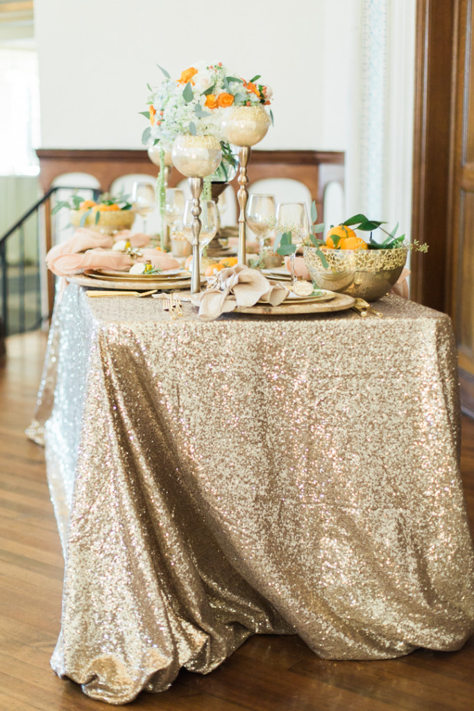 Orange Gold Styled Mediterranean Wedding Serenity Orange Gold | Jessica Pledger Photography | The Parador | Houston, TX