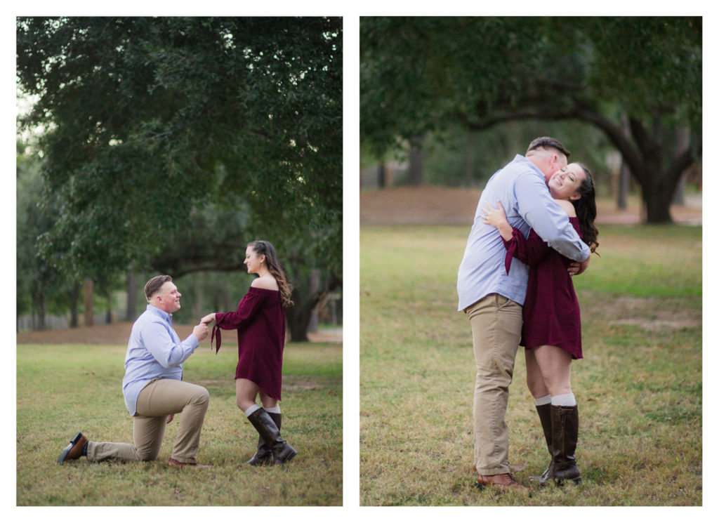 Houston Firefighter Themed Engagement Photos