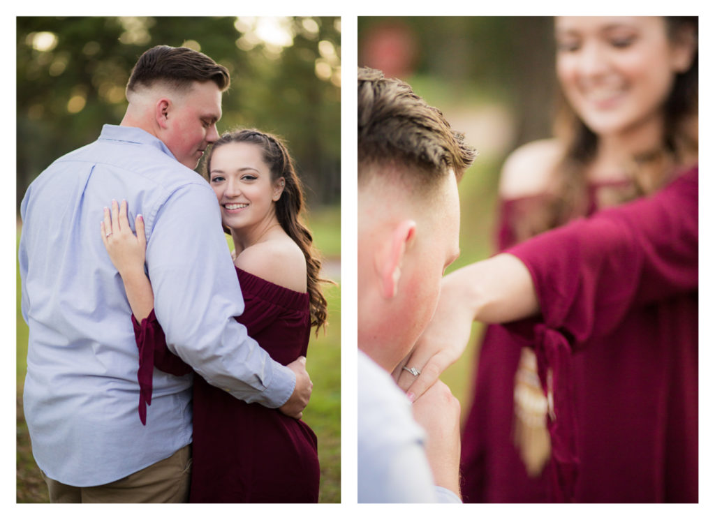 Houston Firefighter Themed Engagement Photos