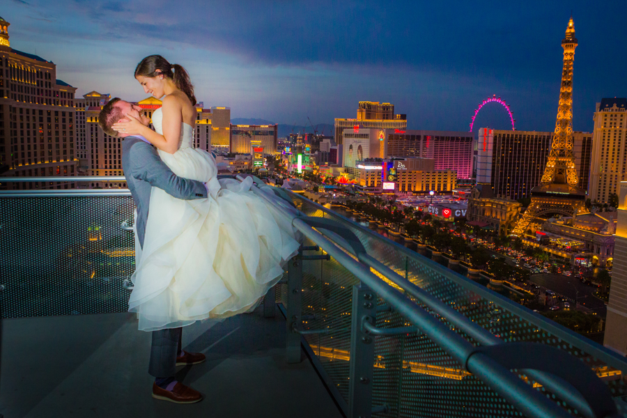 Las Vegas Strip Wedding Photos