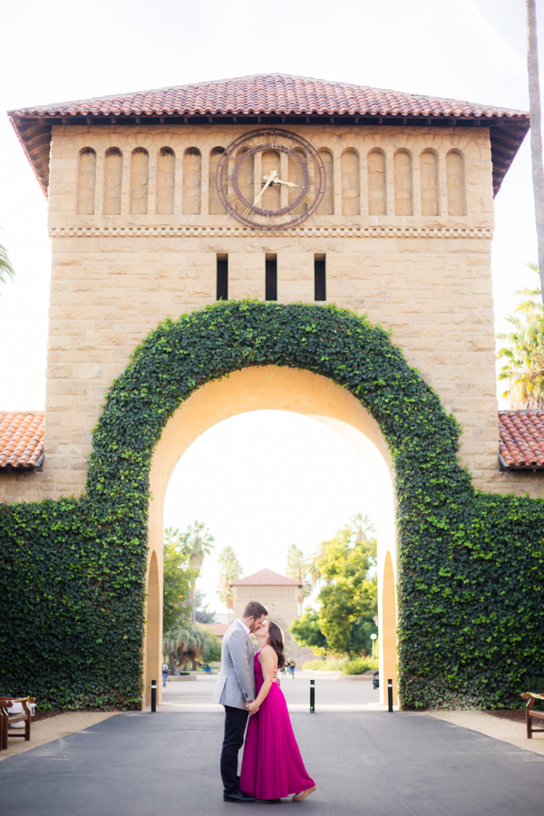 Stanford University Campus Engagement Photos by Jessica Pledger Photography