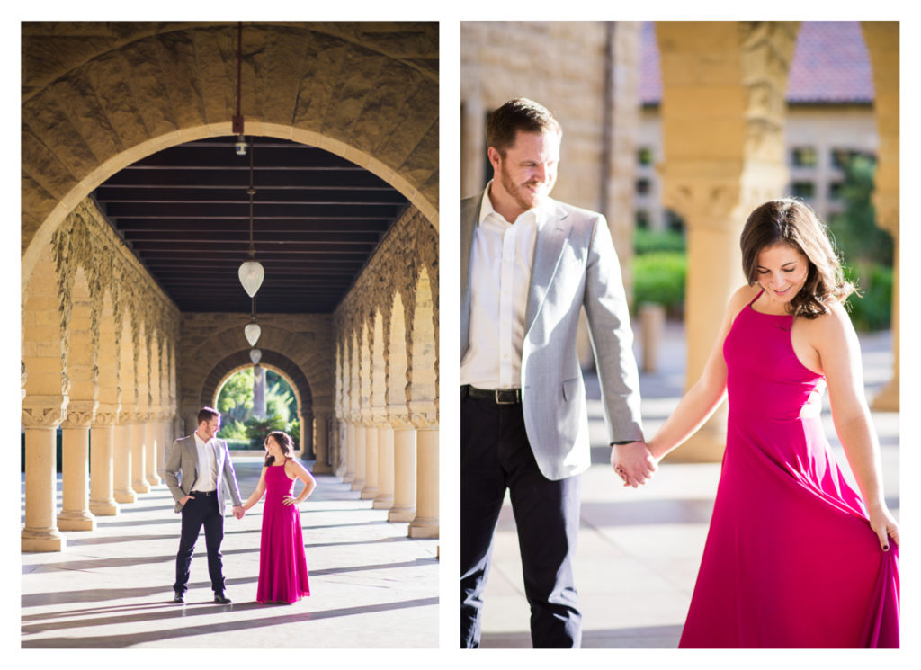 Stanford University Campus Engagement Photos by Jessica Pledger Photography