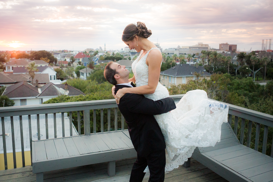 Elizabeth & Hunter's Wedding at the Lasker Inn | Galveston Wedding Venue | Jessica Pledger Photography