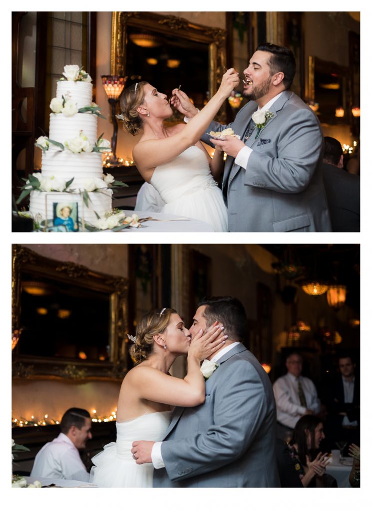 Nichole & Seth had their first look outside the beautiful Houston Magnolia Hotel before heading to their wedding ceremony and reception at the unique Nouveau Antique Art Venue in Houston! - Jessica Pledger Photography , Houston Wedding Photographer 