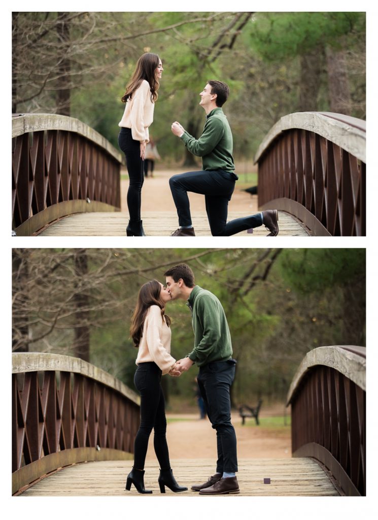 A Proposal at Hermann Park in Houston, TX by Jessica Pledger Photography - engagement photos