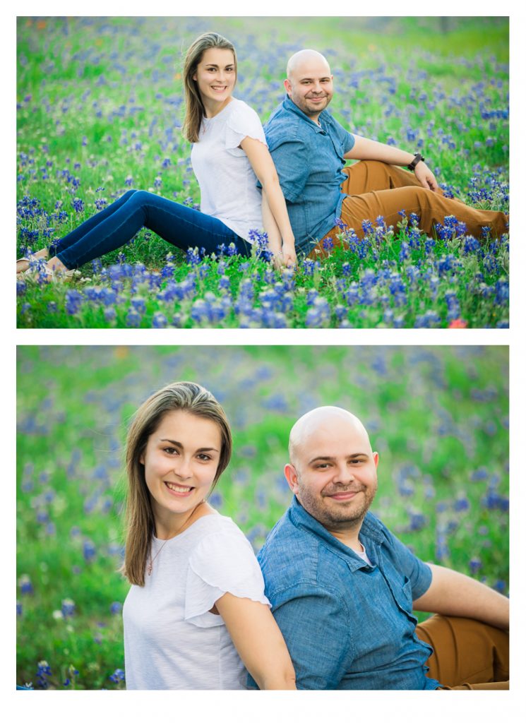 Aaron & Brooke Engagement Proposal Photos outside of Houston in wildflowers, bluebonnets, and Indian Paintbrushes - Jessica Pledger Photography