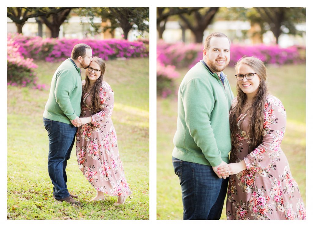 Downtown Houston Spring Engagement Session | Jessica Pledger Photography | Houston Engagement & Wedding Photographer 