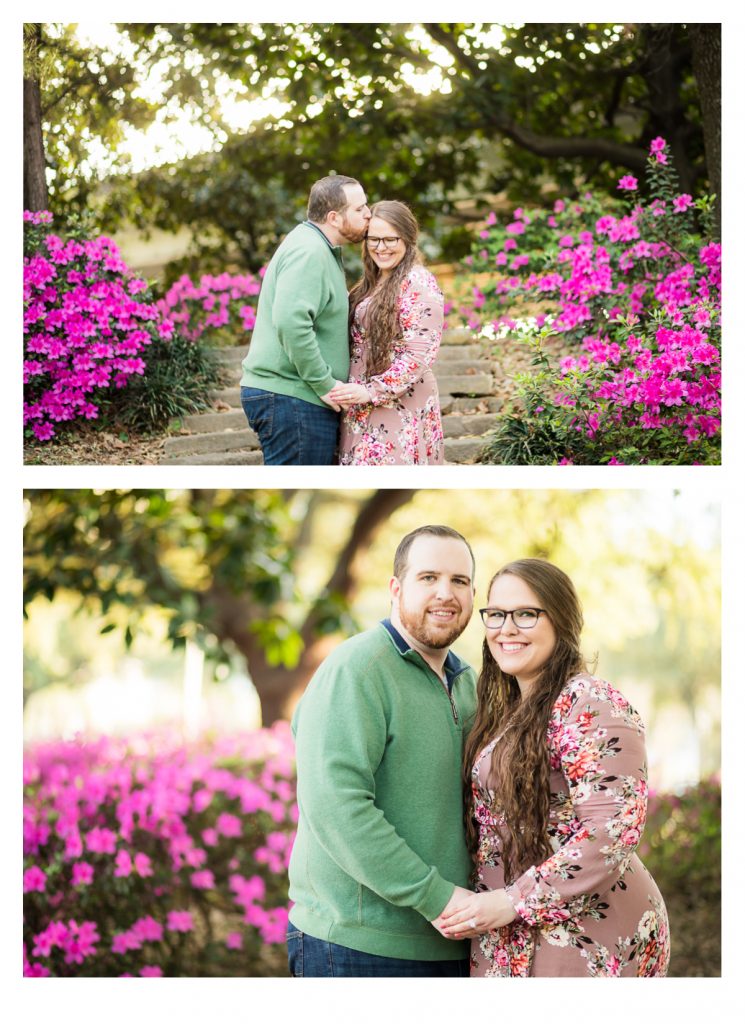 Downtown Houston Spring Engagement Session | Jessica Pledger Photography | Houston Engagement & Wedding Photographer 