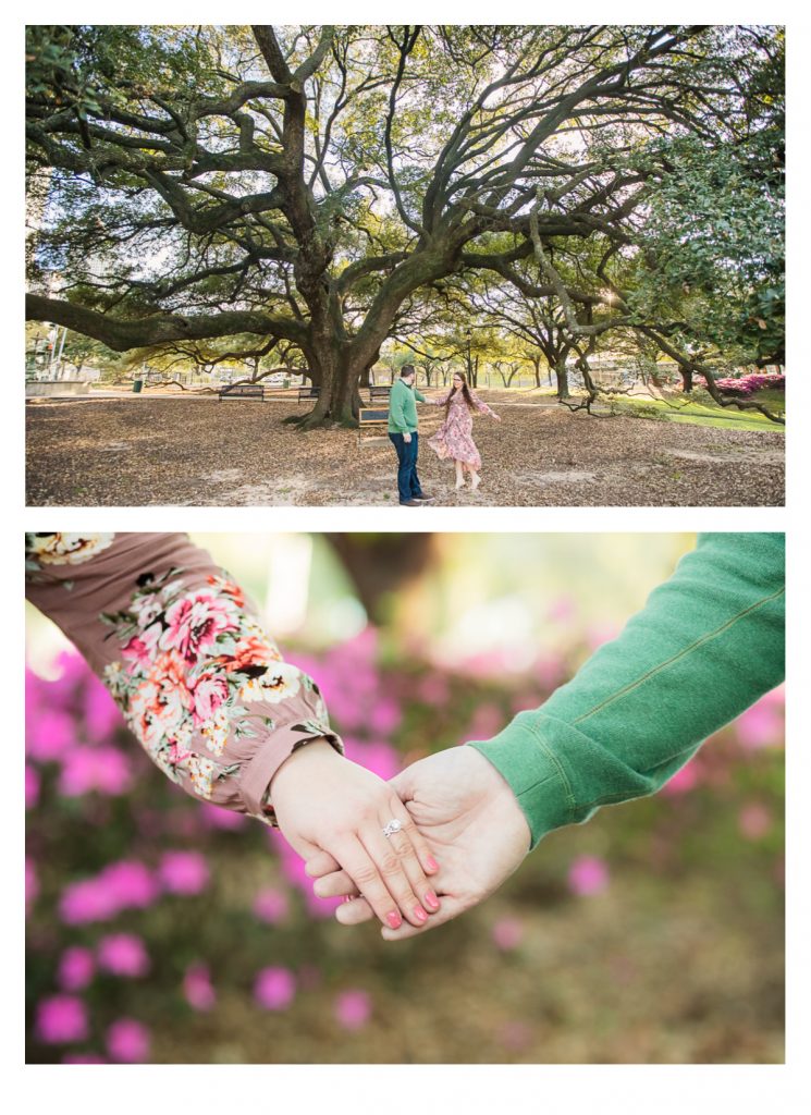 Downtown Houston Spring Engagement Session | Jessica Pledger Photography | Houston Engagement & Wedding Photographer 