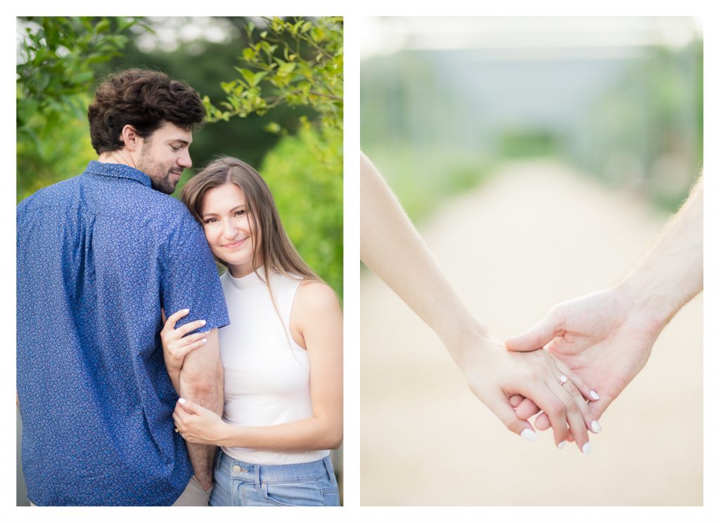 Houston Area Engagement Session at McGovern Centennial Gardens near Hermann Park by Jessica Pledger Photography