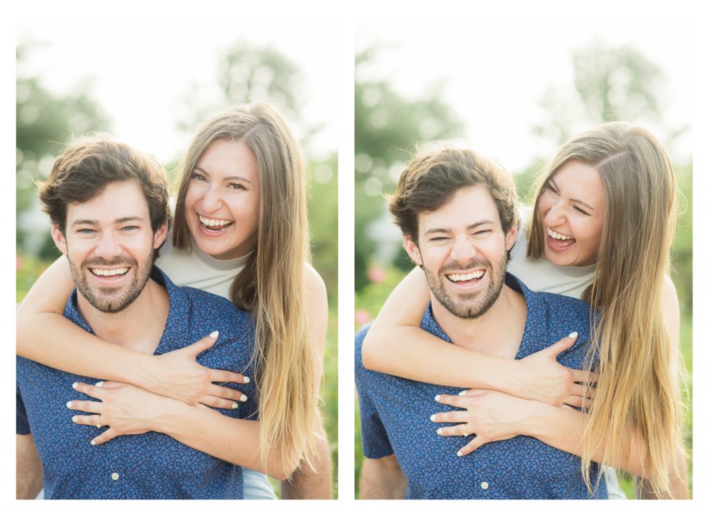 Houston Area Engagement Session at McGovern Centennial Gardens near Hermann Park by Jessica Pledger Photography