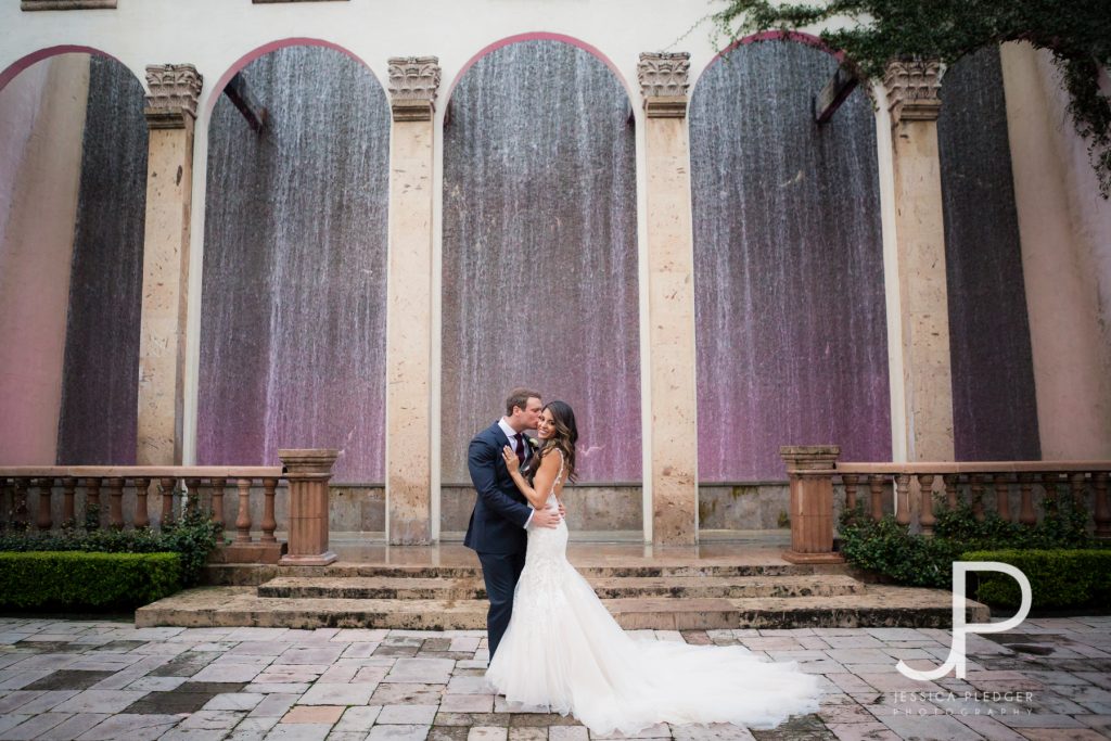 Beautiful Bell Tower on 34th Wedding by Jessica Pledger Photography in downtown Houston