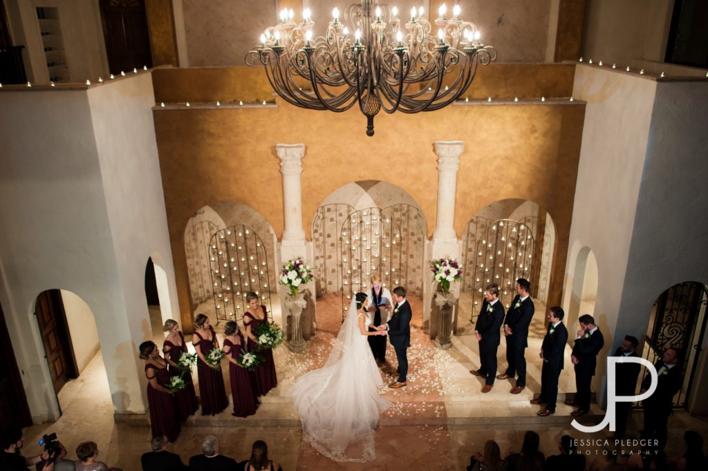 Beautiful Bell Tower on 34th Wedding by Jessica Pledger Photography in downtown Houston