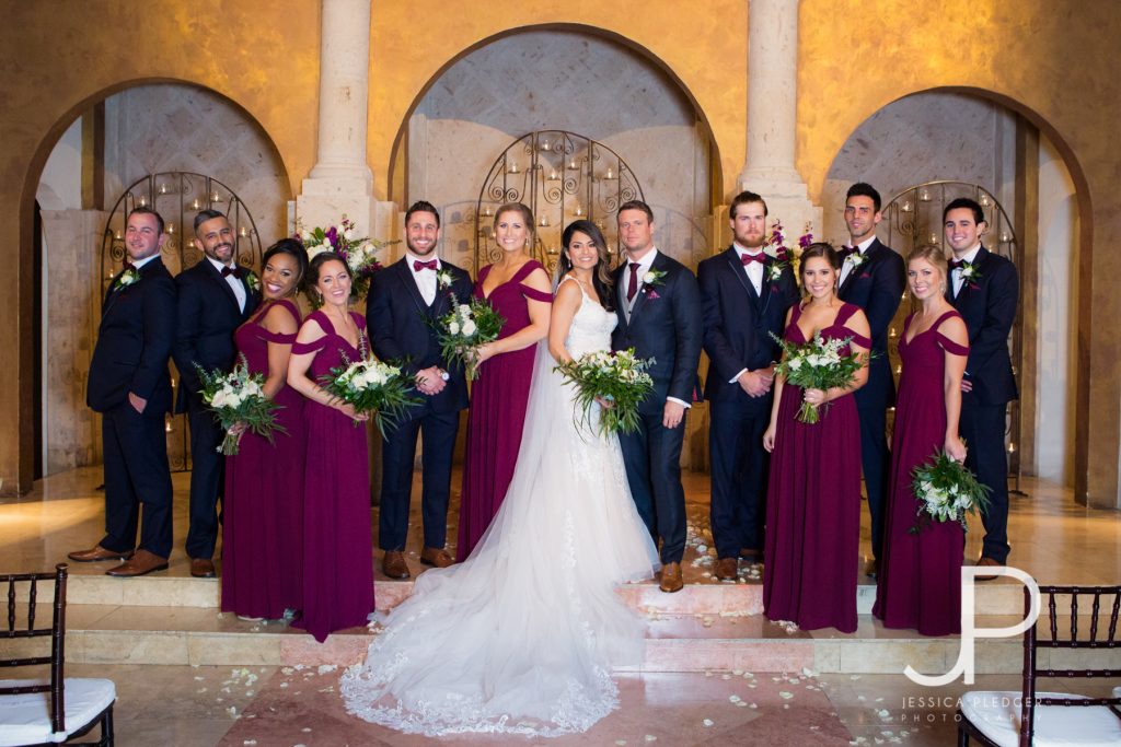 Beautiful Bell Tower on 34th Wedding by Jessica Pledger Photography in downtown Houston