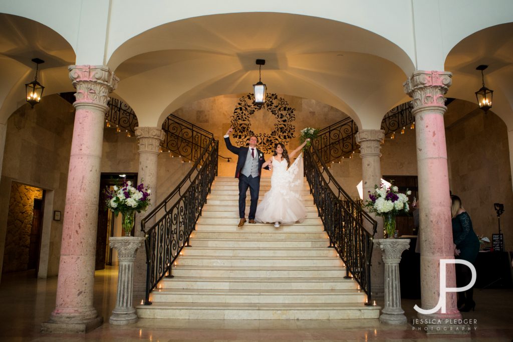 Beautiful Bell Tower on 34th Wedding by Jessica Pledger Photography in downtown Houston