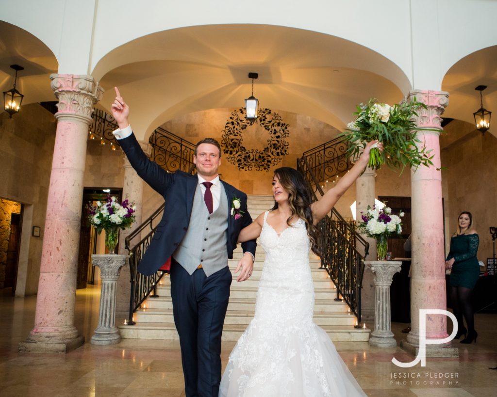 Beautiful Bell Tower on 34th Wedding by Jessica Pledger Photography in downtown Houston