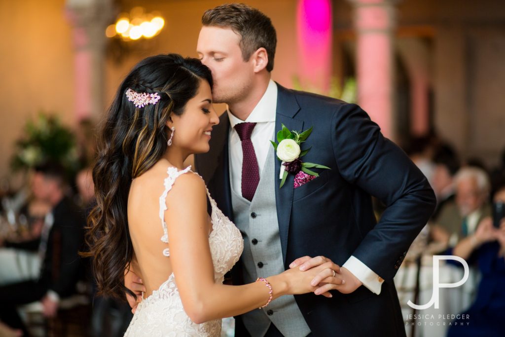 Beautiful Bell Tower on 34th Wedding by Jessica Pledger Photography in downtown Houston