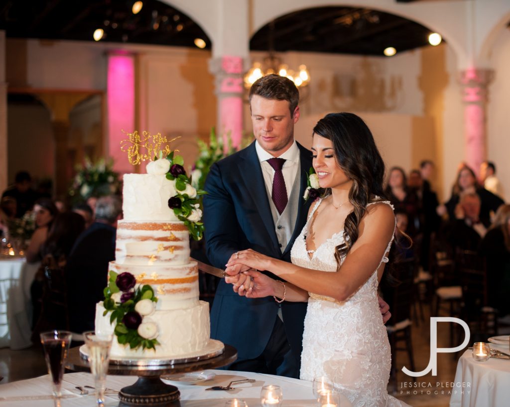 Beautiful Bell Tower on 34th Wedding by Jessica Pledger Photography in downtown Houston