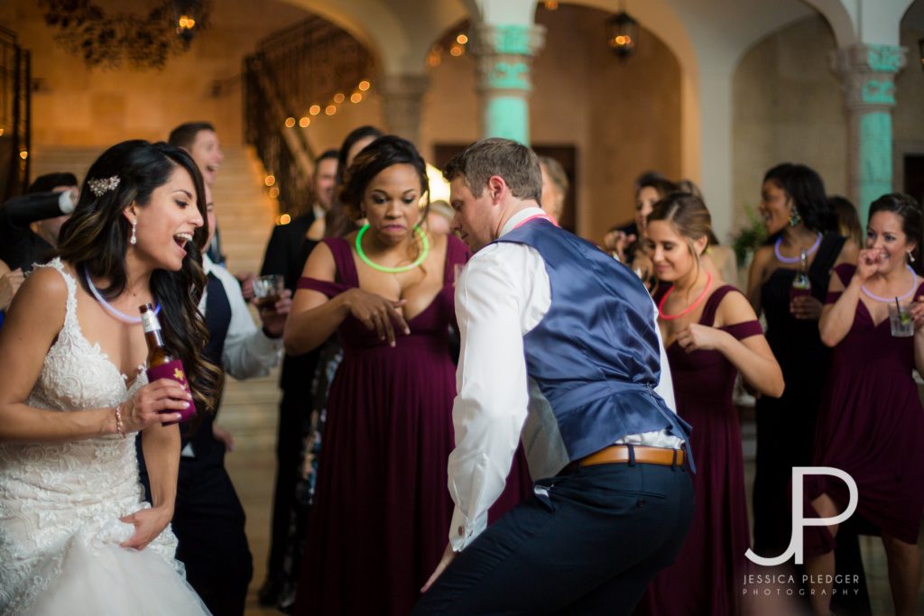 Beautiful Bell Tower on 34th Wedding by Jessica Pledger Photography in downtown Houston