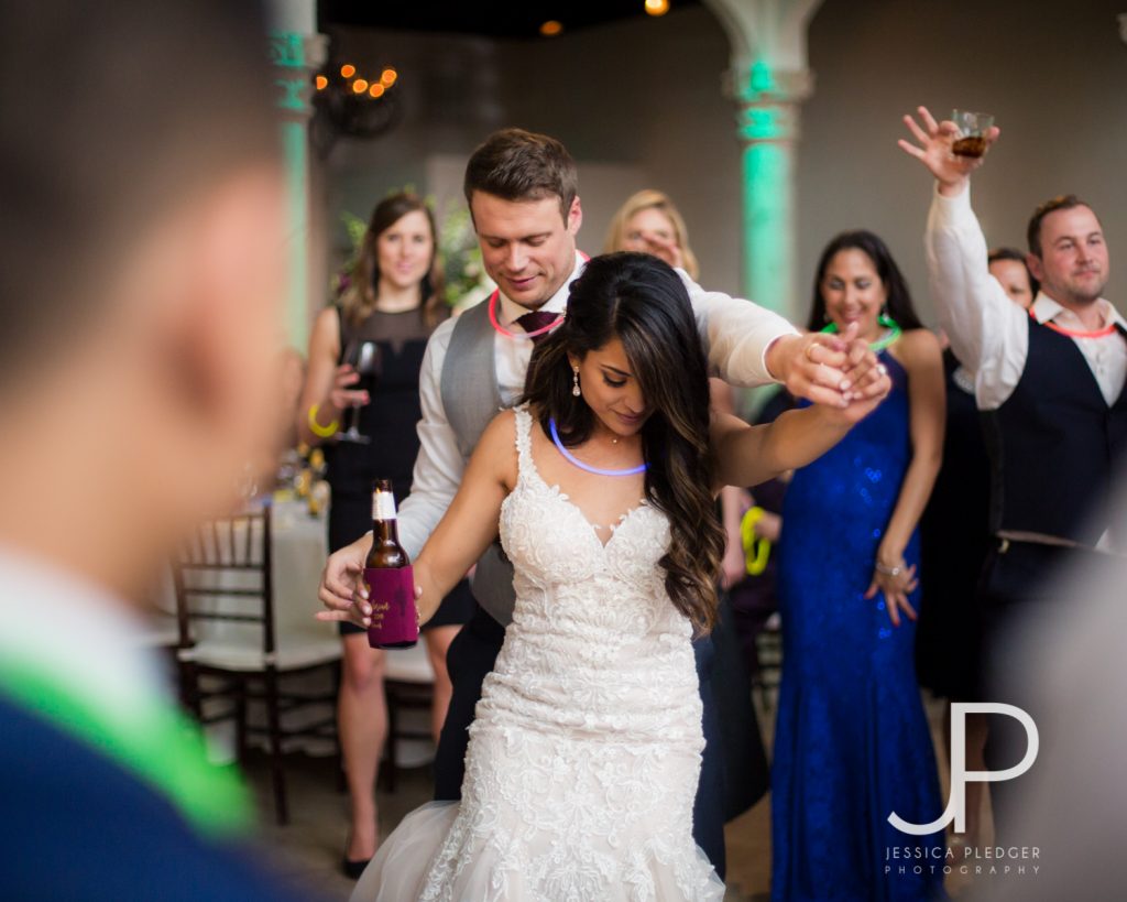 Beautiful Bell Tower on 34th Wedding by Jessica Pledger Photography in downtown Houston