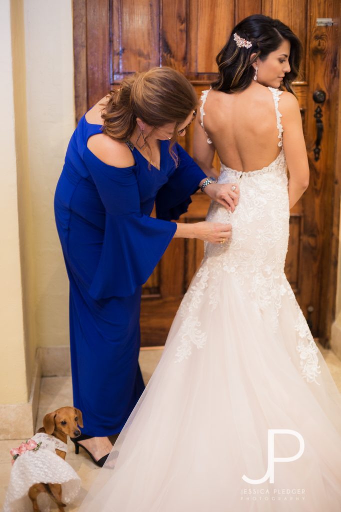 Beautiful Bell Tower on 34th Wedding by Jessica Pledger Photography in downtown Houston