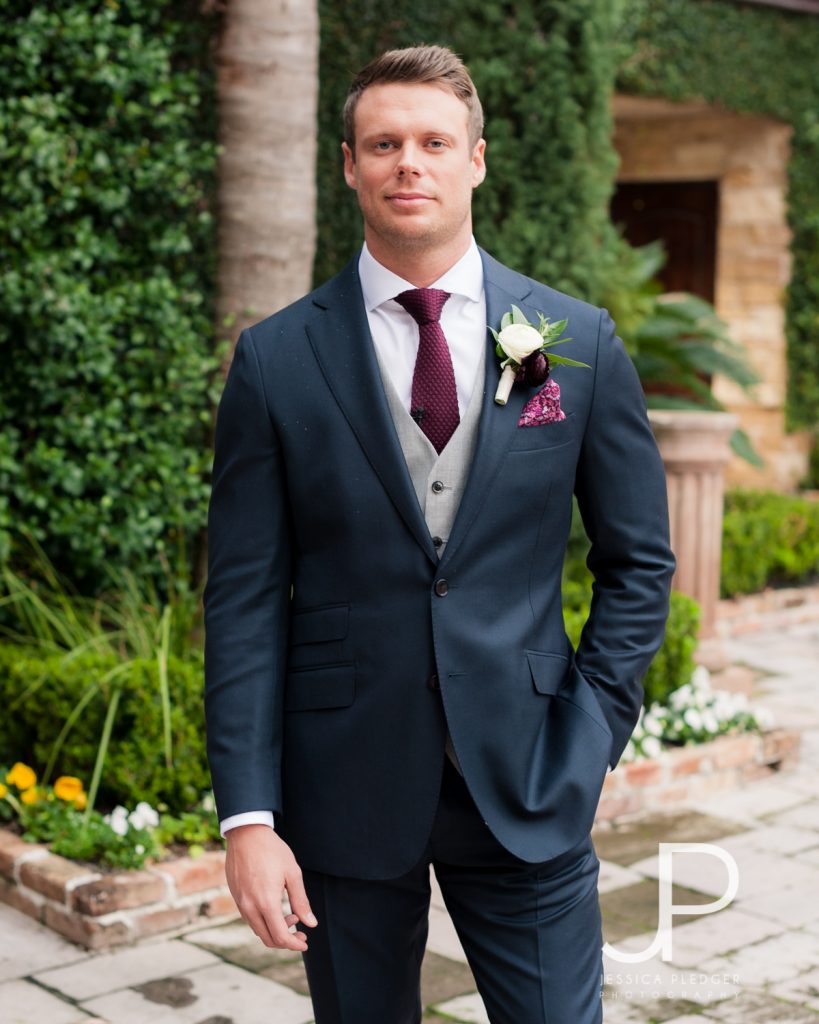 Beautiful Bell Tower on 34th Wedding by Jessica Pledger Photography in downtown Houston