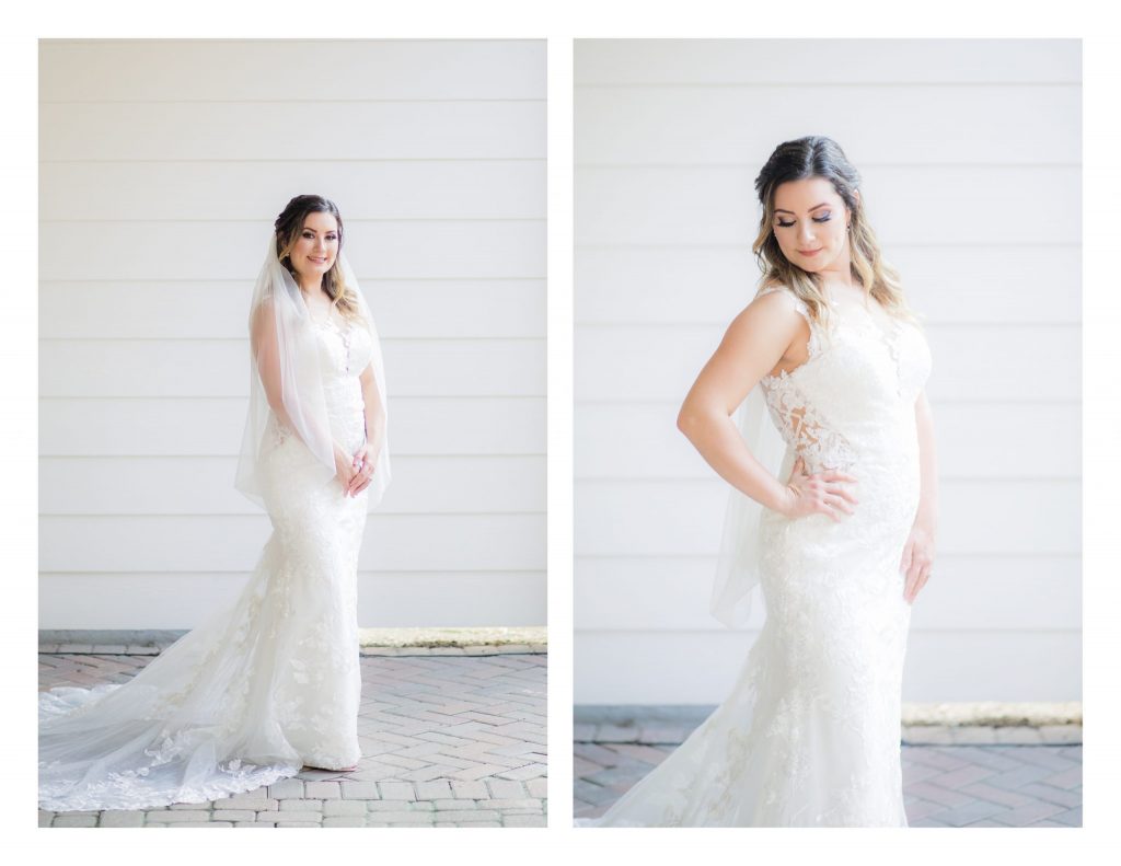 Butler's Courtyard Bridal Session in League City by Jessica Pledger Photography