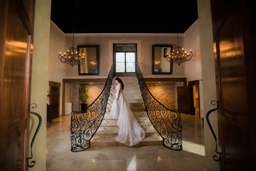 Morgan's Bridal Photos at the Bell Tower Houston Wedding Venue by Jessica Pledger Photography