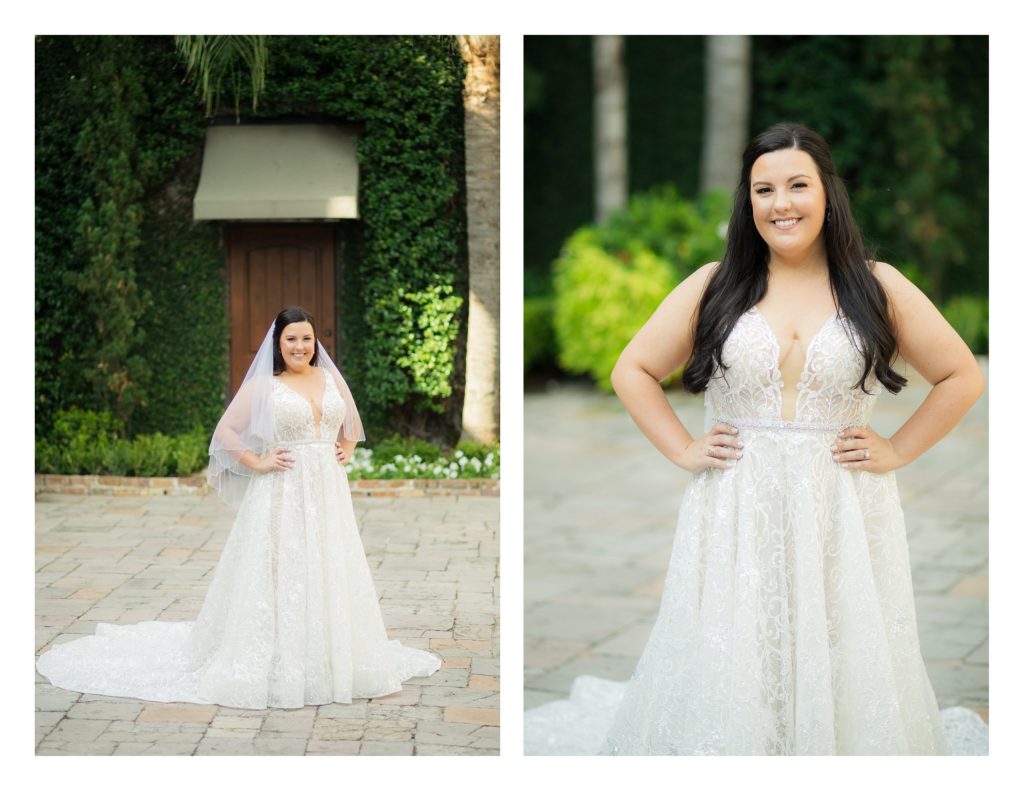 Morgan's Bridal Photos at the Bell Tower Houston Wedding Venue by Jessica Pledger Photography