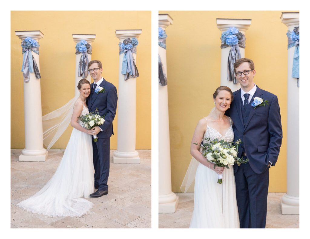 Beautiful and fun spring Wedding at the Lasker Inn in Galveston for Marin and Sheldon