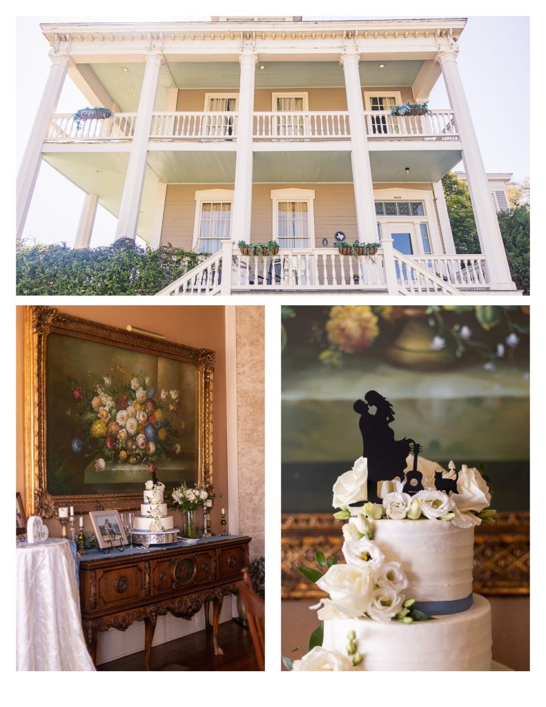 Beautiful and fun spring Wedding at the Lasker Inn in Galveston for Marin and Sheldon