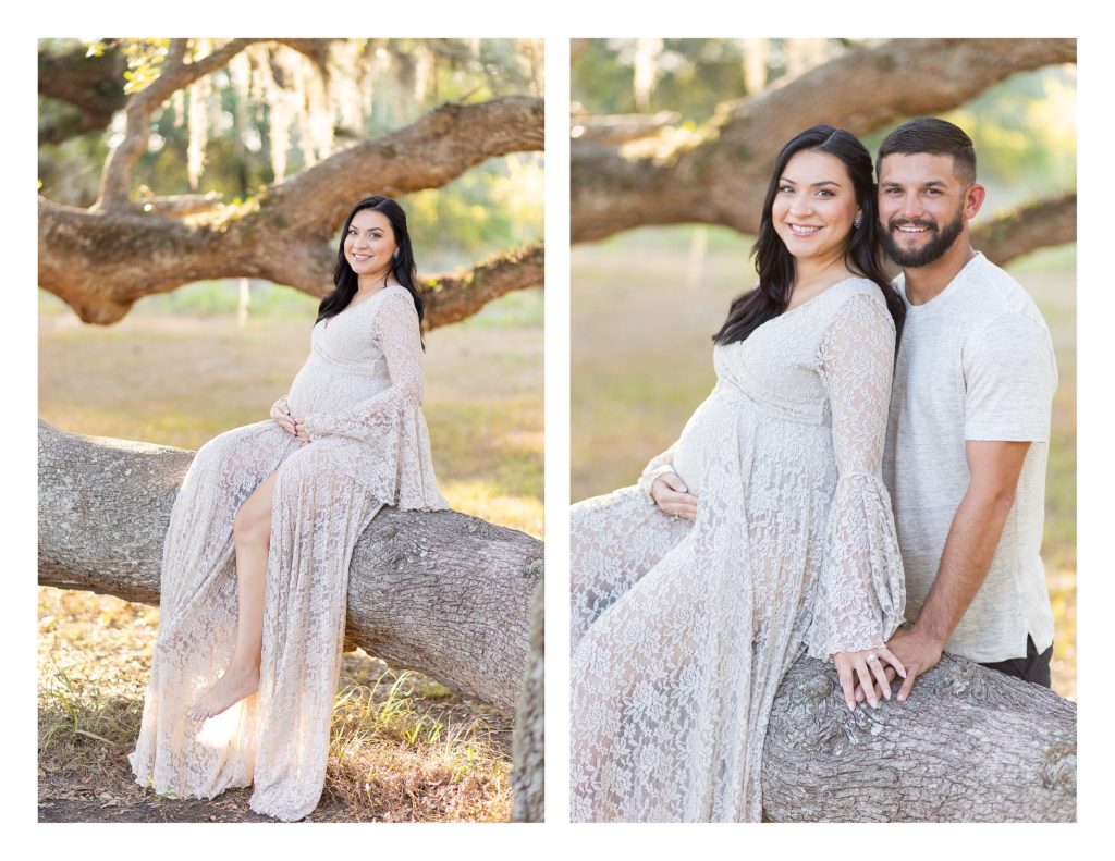 Amber and TJ Maternity Photos by Jessica Pledger Photography in Houston, TX