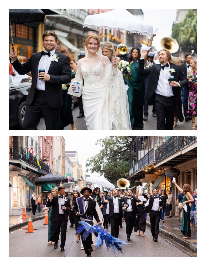 New Orleans Destination Wedding at Hotel Monteleone and the St, Louis Cathedral in Jackson Square by Jessica Pledger Photography