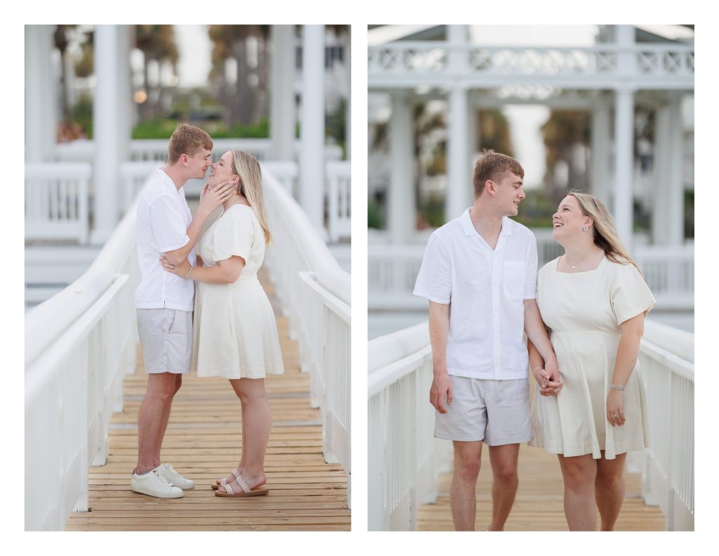 Galveston Island Engagement Session on the beach - Natalie & Noah - Jessica Pledger Photography