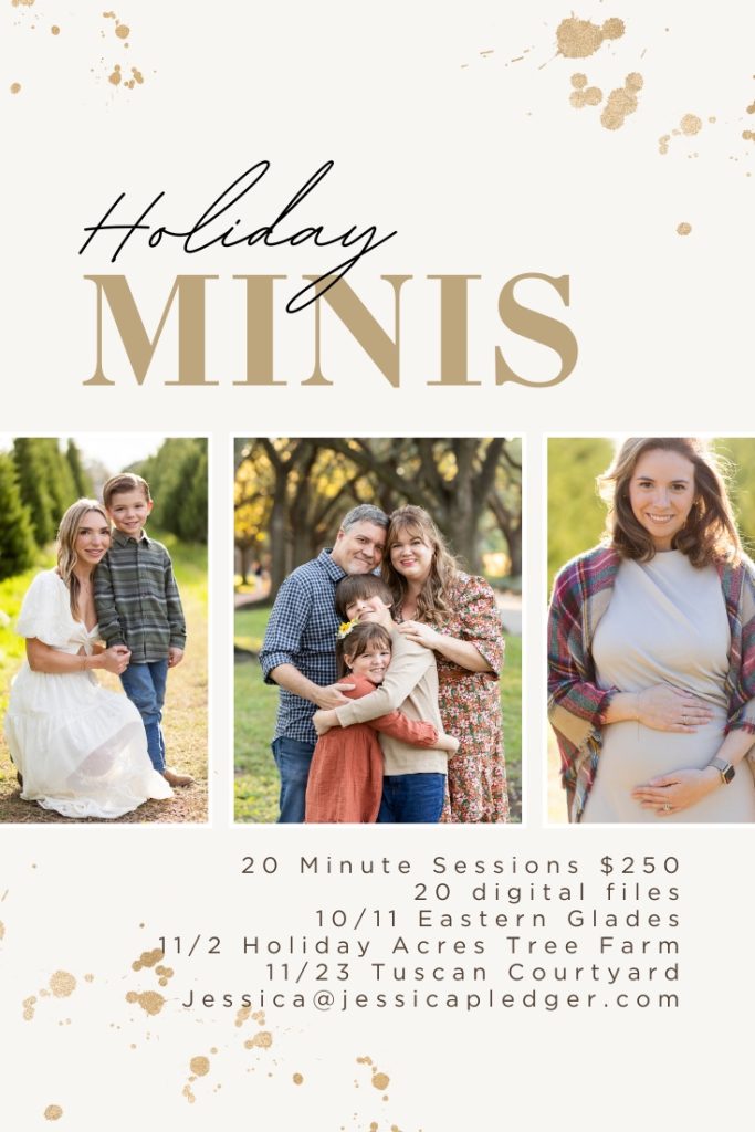 Houston Holiday Family Mini Photo Sessions | Christmas Tree Farm | Photography