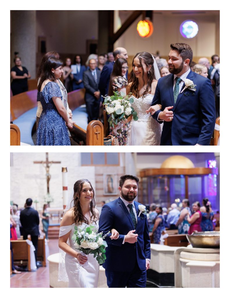 Rachel and Patrick's Wedding at St. Helen's Catholic Church and La Maison Blanc in Pearland
