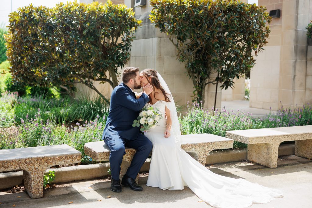 Rachel & Patrick’s Elegant Wedding at La Maison Blanc in Pearland, TX