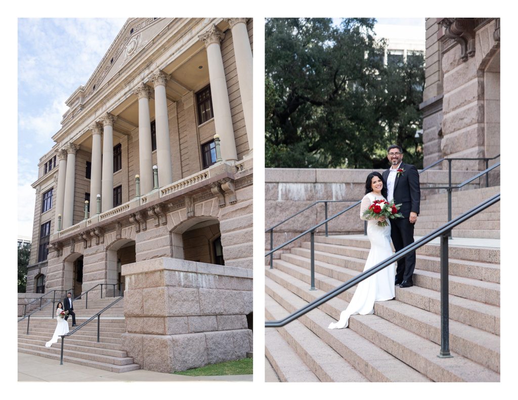 Houston 1910 Harris Historical Courthouse Wedding by Jessica Pledger Photography